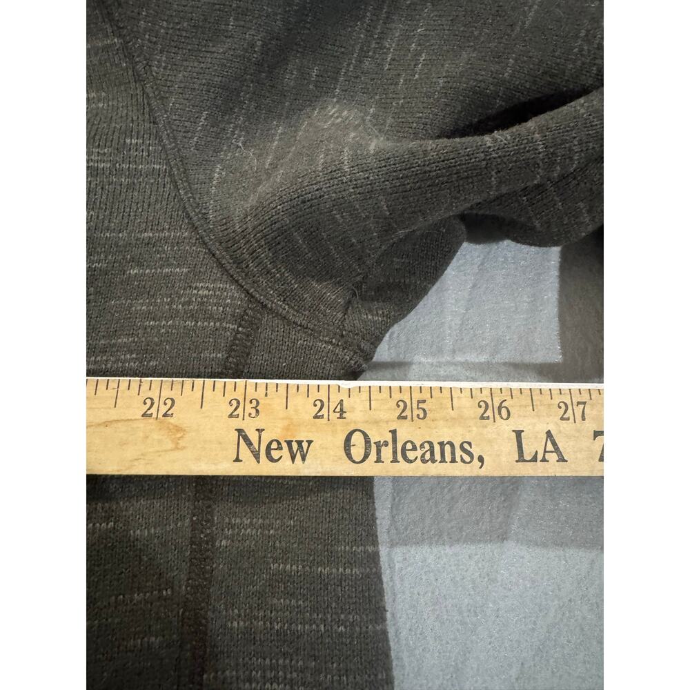 Patagonia Gray Half Zip Ls Pullover XL - Picture 3 of 6